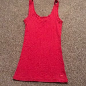 Red tank top